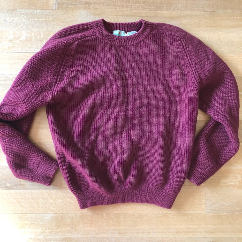 EMS 100% Wool Sweater, Size M (vintage)